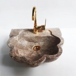 Emparador Papatya Mermer Lavabo Emparador Papatya Mermer Lavabo