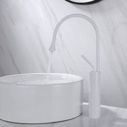 Beyaz Minimal Max Çanak Lavabo Bataryası Beyaz Minimal Max Çanak Lavabo Bataryası