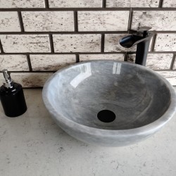 Gri Çanak Mermer Lavabo Gri Çanak Mermer Lavabo