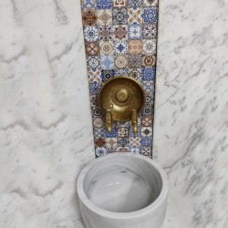 Homojen Çanak Mermer Kurna Homojen Çanak Mermer Kurna