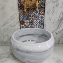 Homojen Modern Düz Mermer Kurna Homojen Modern Düz Mermer Kurna