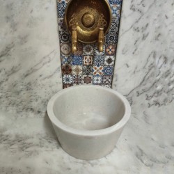 Beyaz Külah Mermer Kurna Beyaz Külah Mermer Kurna