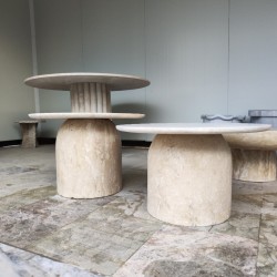 Luna Mix - Traverten Sehpa Luna Mix - Traverten Sehpa