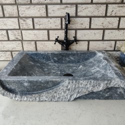 Karaca Siyahı Special Yay Mermer Lavabo Karaca Siyahı Special Yay Mermer Lavabo