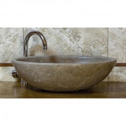 Traverten Noche Çanak Mermer Lavabo Traverten Noche Çanak Mermer Lavabo