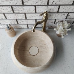 Traverten Lid Teker Mermer Lavabo Traverten Lid Teker Mermer Lavabo